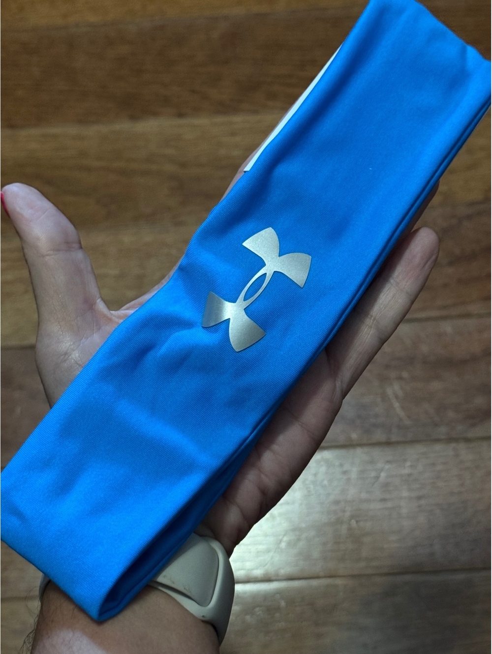 Under Armour Women's UA Headband Non-Slip Athletic Headband Blue